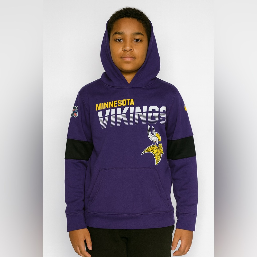 Nike NFL Minnesota Vikings Hoodie - Youth M (10/12)